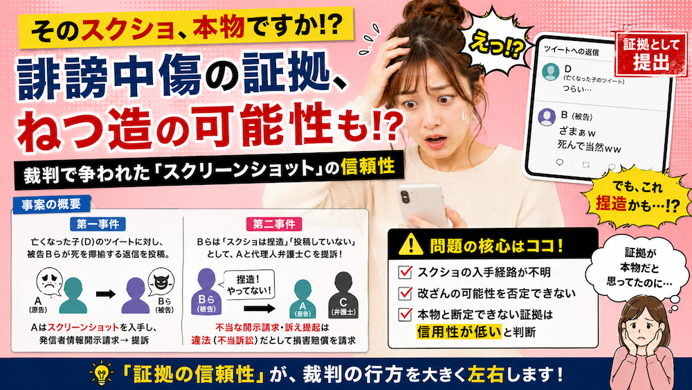 スクリーンショットは証拠にならない？Web3技術が「書き換えられる真実」を救う理由